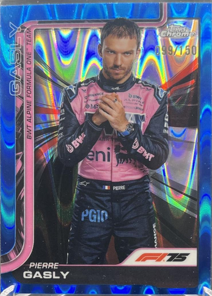 Pierre Gasly [Blue RayWave Refractor] #16