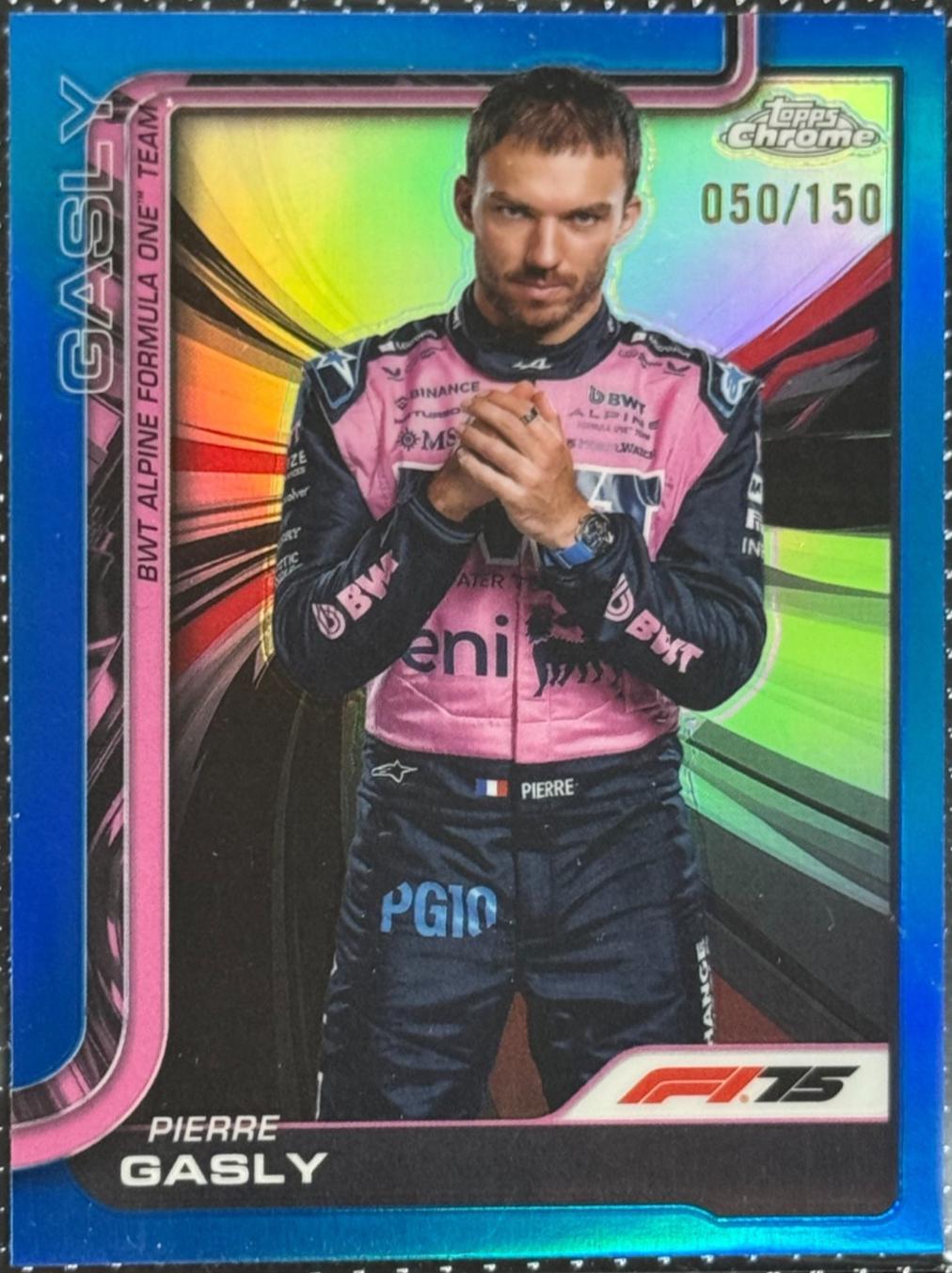 Pierre Gasly [Blue Refractor] #16