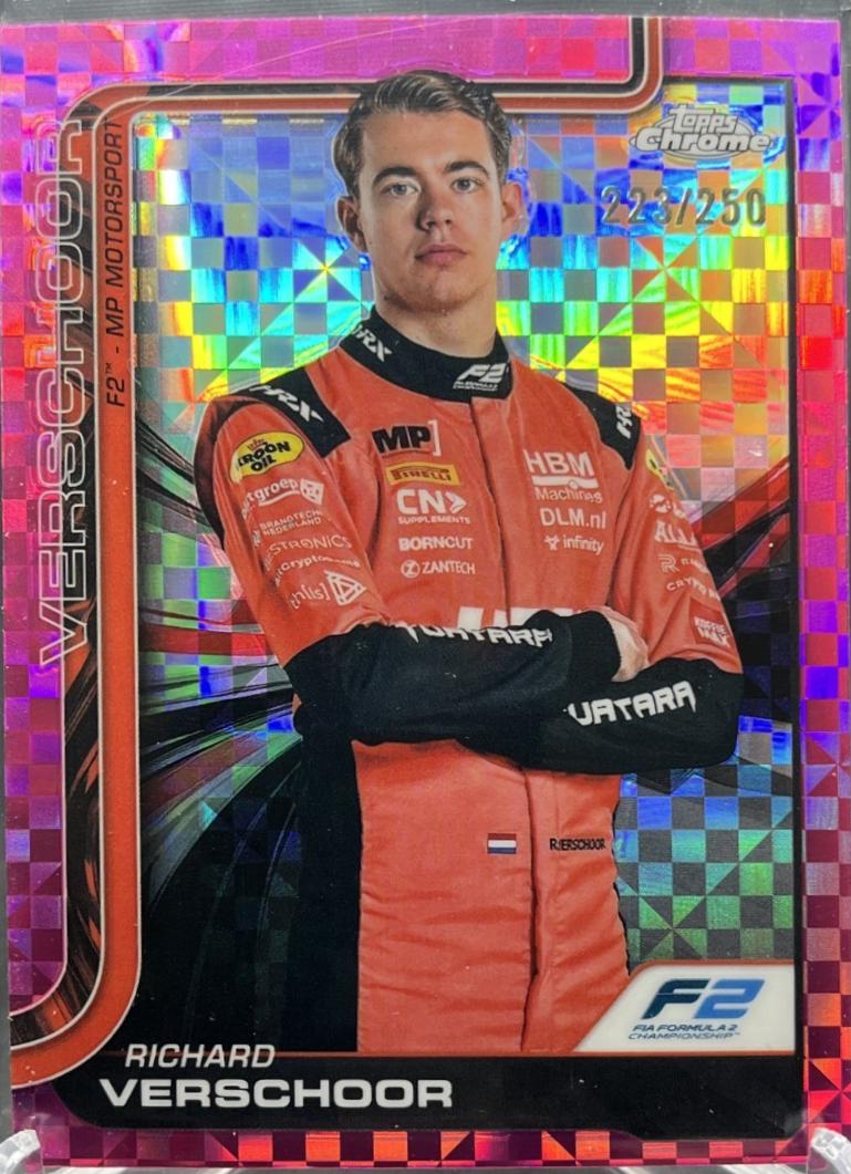 Richard Verschoor [Pink Checker Flag Refractor] #25