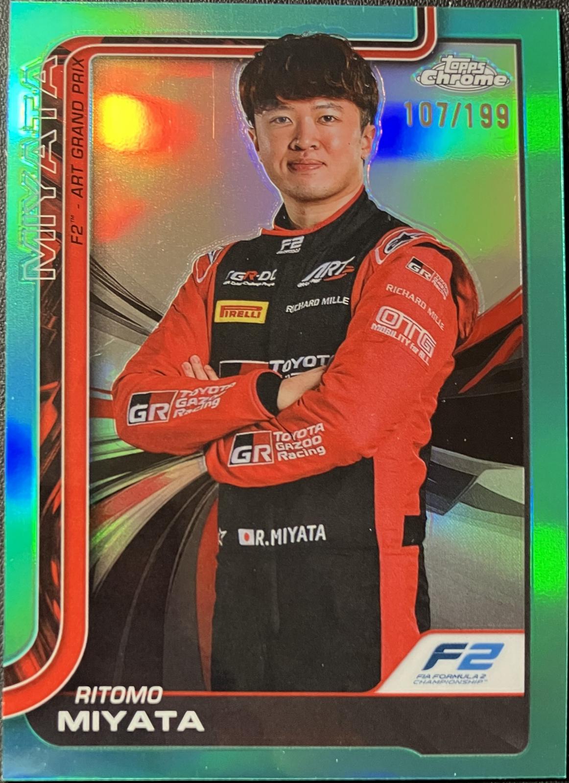 Ritomo Miyata [Aqua Refractor] #33