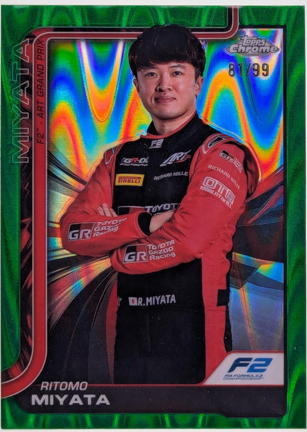 Ritomo Miyata [Green RayWave Refractor] #33