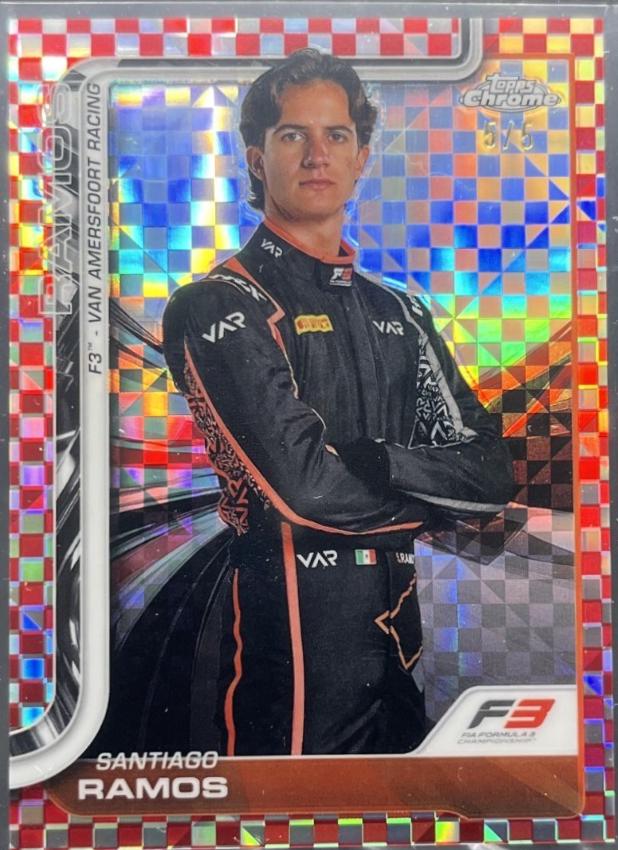 Santiago Ramos [Red Checker Flag Refractor] #59