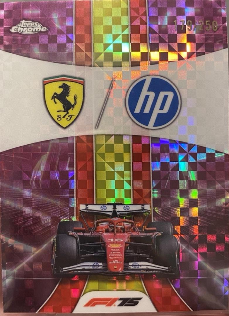 Scuderia Ferrari [Pink Checker Flag Refractor] #175
