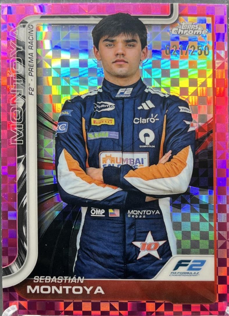 Sebastian Montoya [Pink Checker Flag Refractor] #30