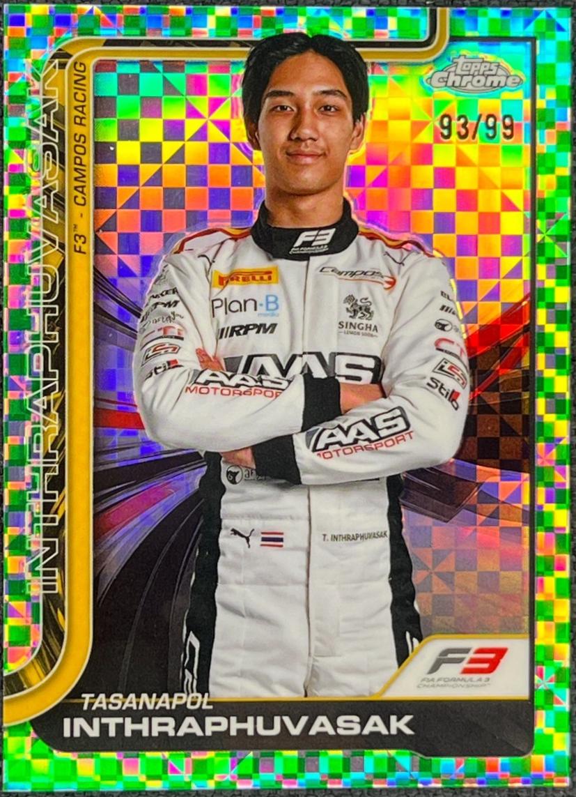 Tasanapol Inthraphuvasak [Green Checker Flag Refractor] #53