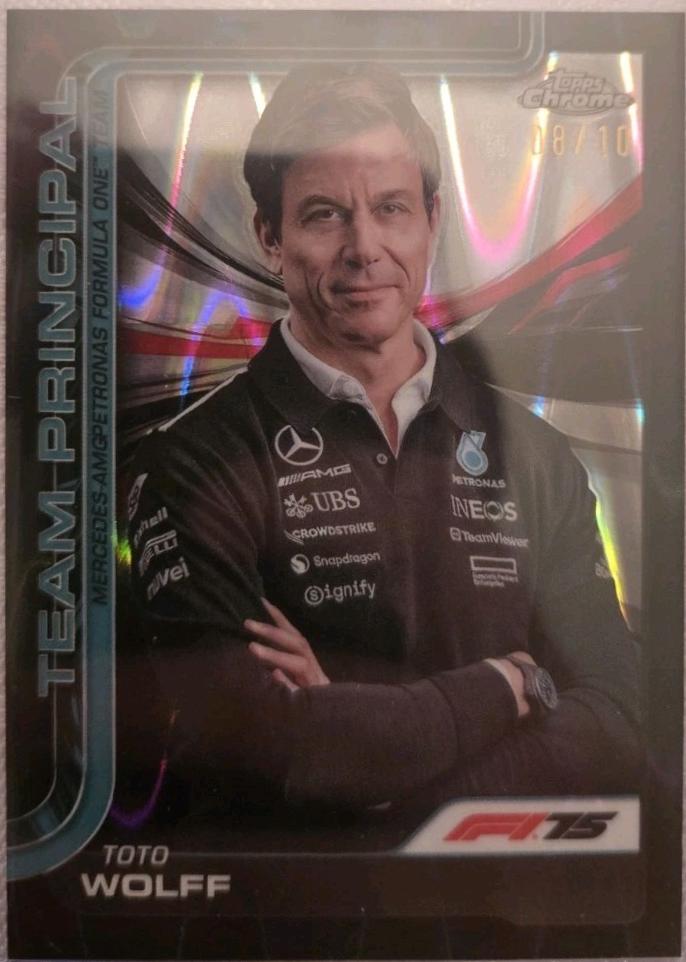 Toto Wolff [Black Refractor] #195