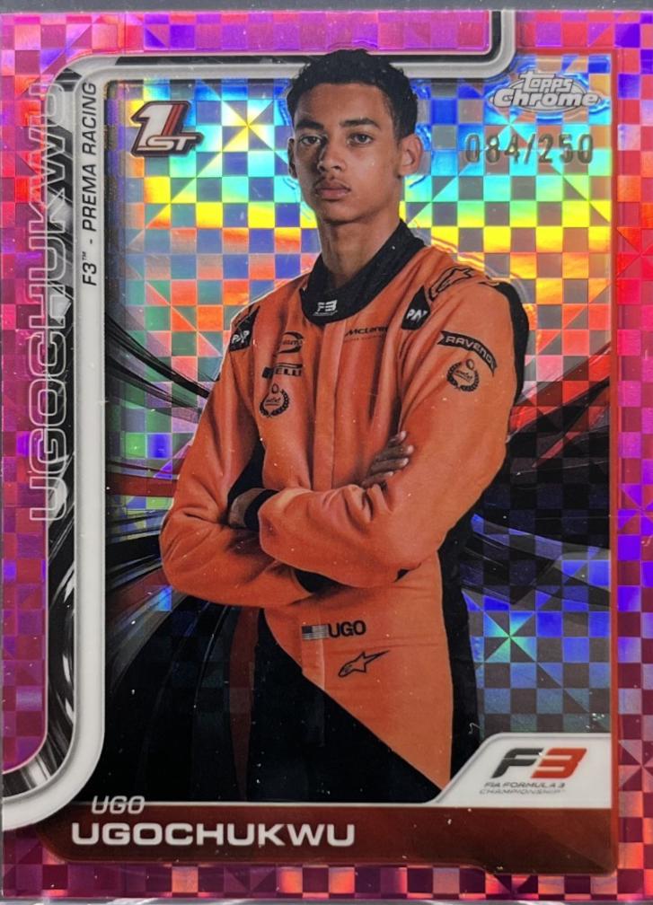 Ugo Ugochukwu [Pink Checker Flag Refractor] #45