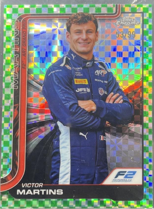 Victor Martins [Green Checker Flag Refractor] #34