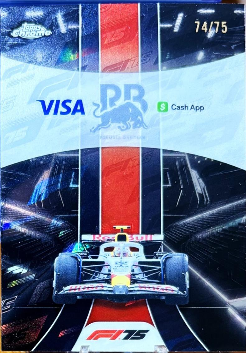 Visa Cash App Racing Bulls [75th Anniversary Refractor] #179