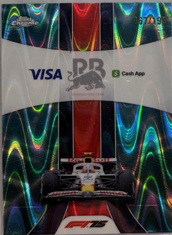 Visa Cash App Racing Bulls [Aqua Raywave Refractor] #179