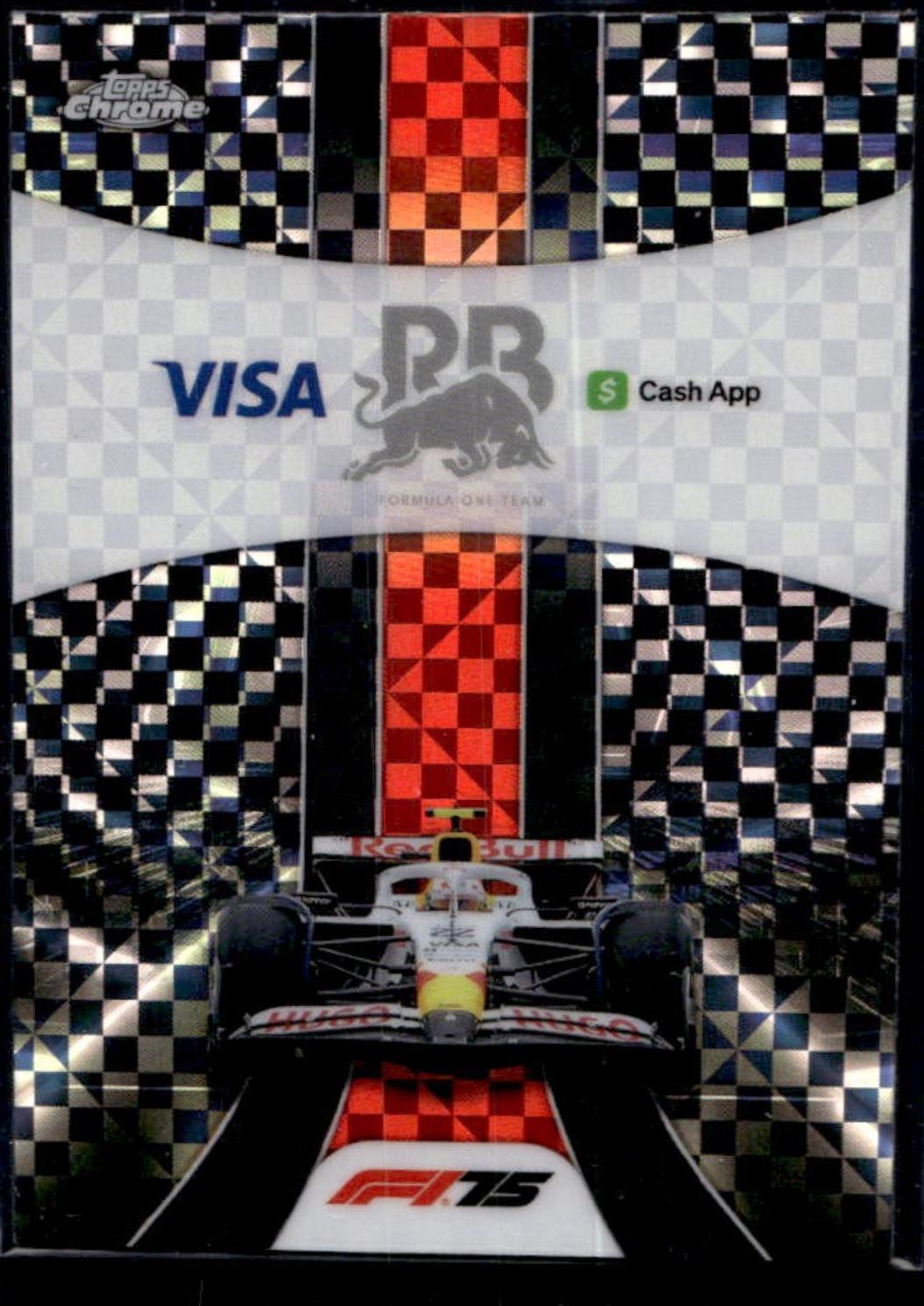 Visa Cash App Racing Bulls [Checker Flag Refractor] #179