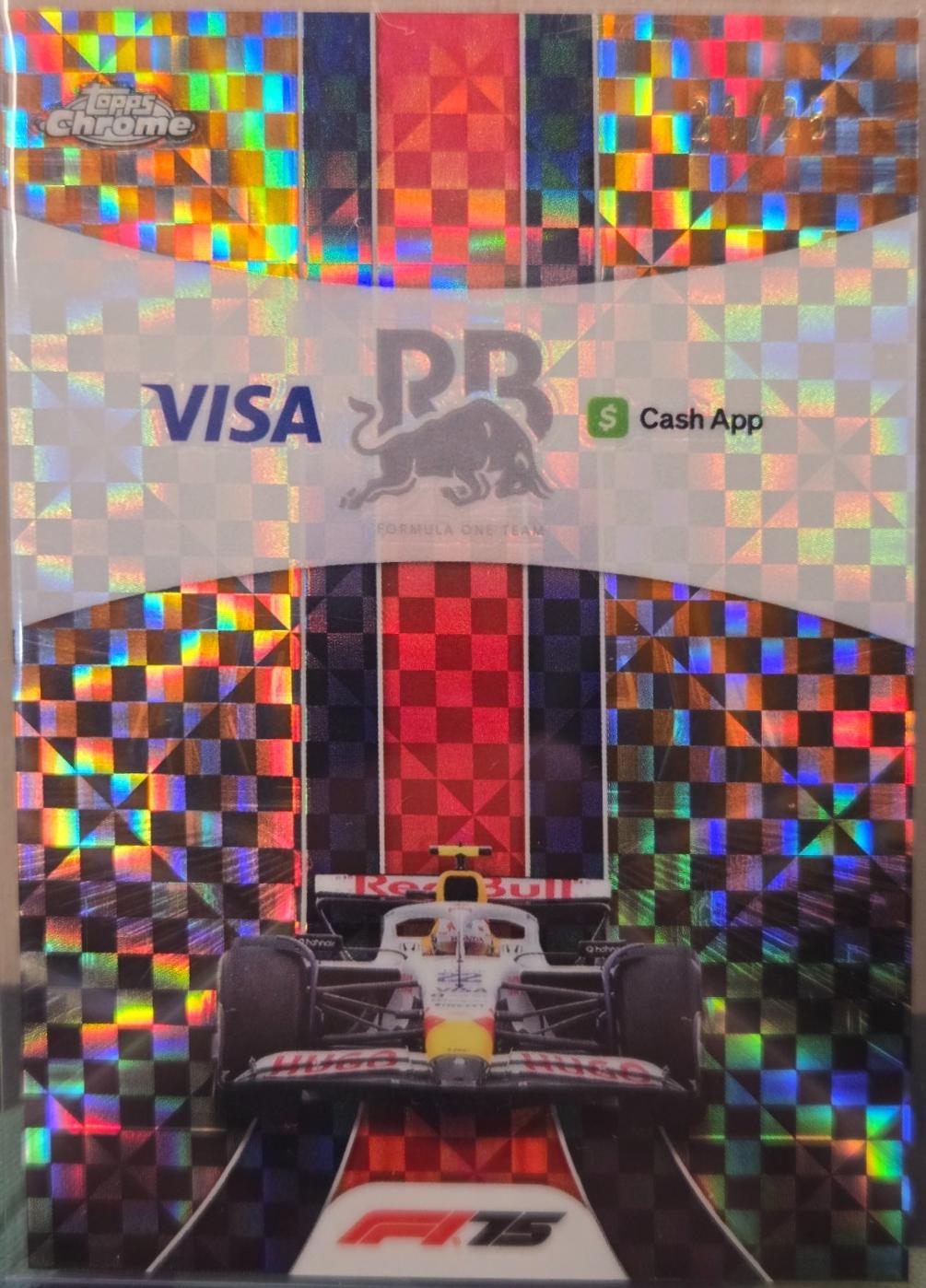 Visa Cash App Racing Bulls [Orange Refractor] #179