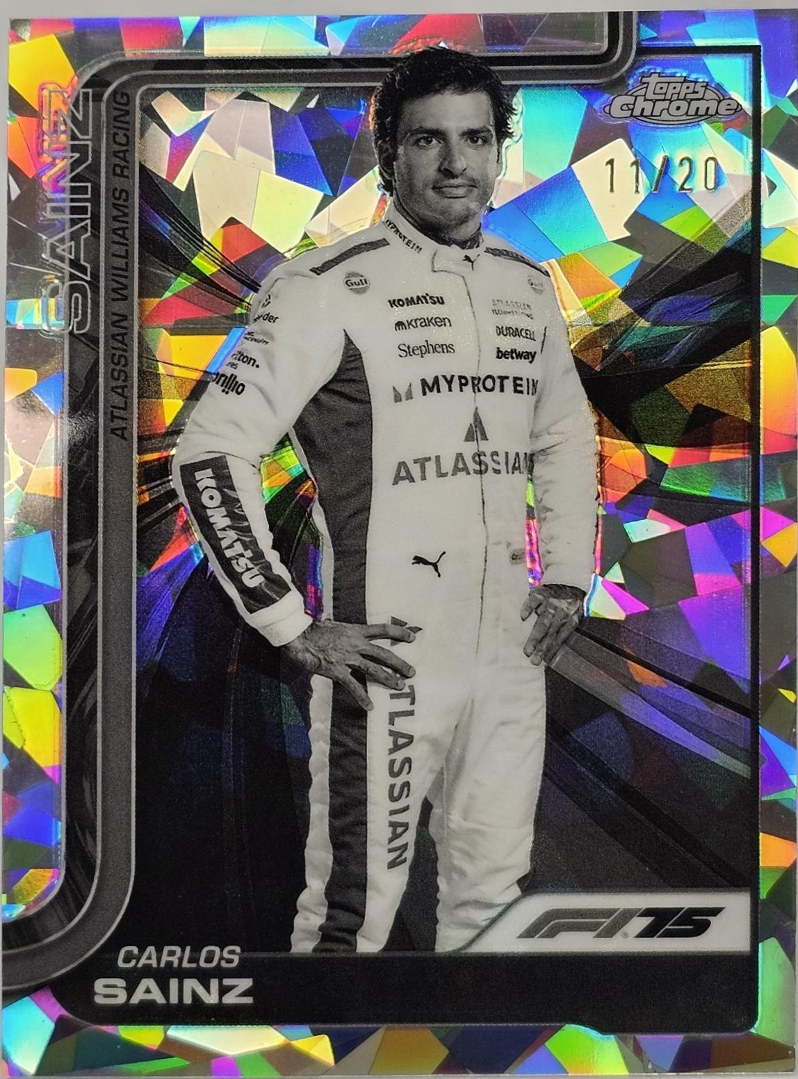 Carlos Sainz [Black White] #18