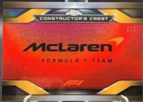 McLaren F1 Team [Red Refractor] #CC-MCL