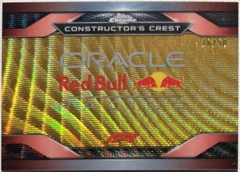 Oracle Red Bull Racing [Gold Wave Refractor] #CC-RBR