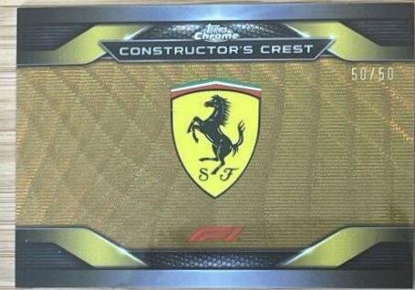 Scuderia Ferrari [Gold Wave Refractor] #CC-SF