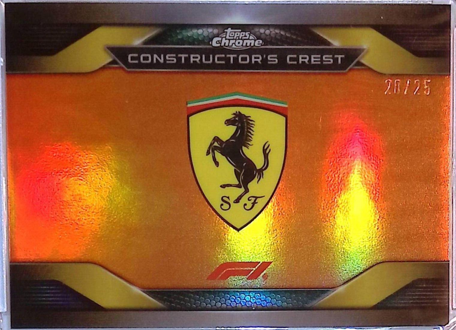 Scuderia Ferrari [Orange Refractor] #CC-SF
