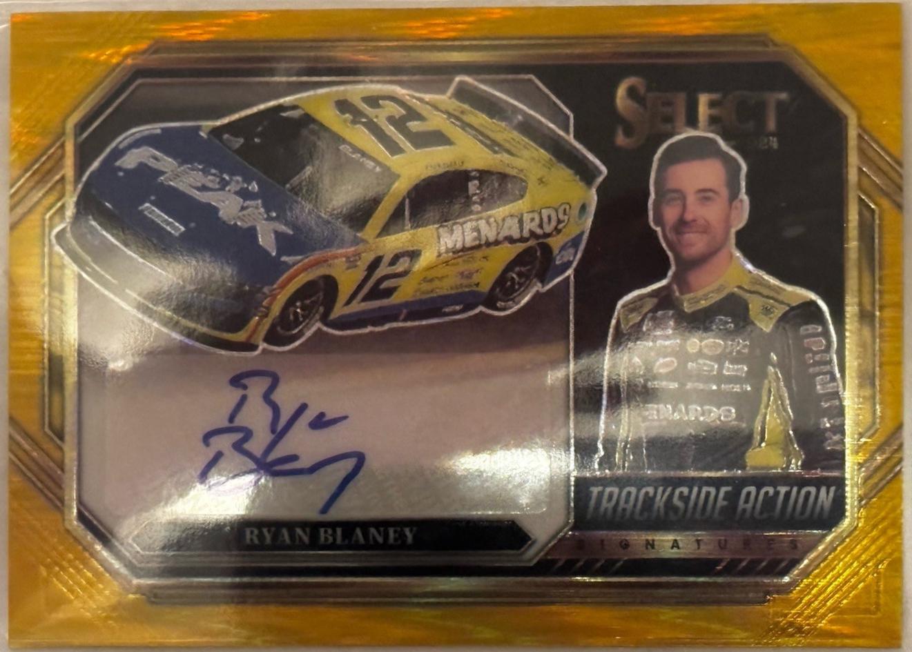 Ryan Blaney [Gold Prizm] #1