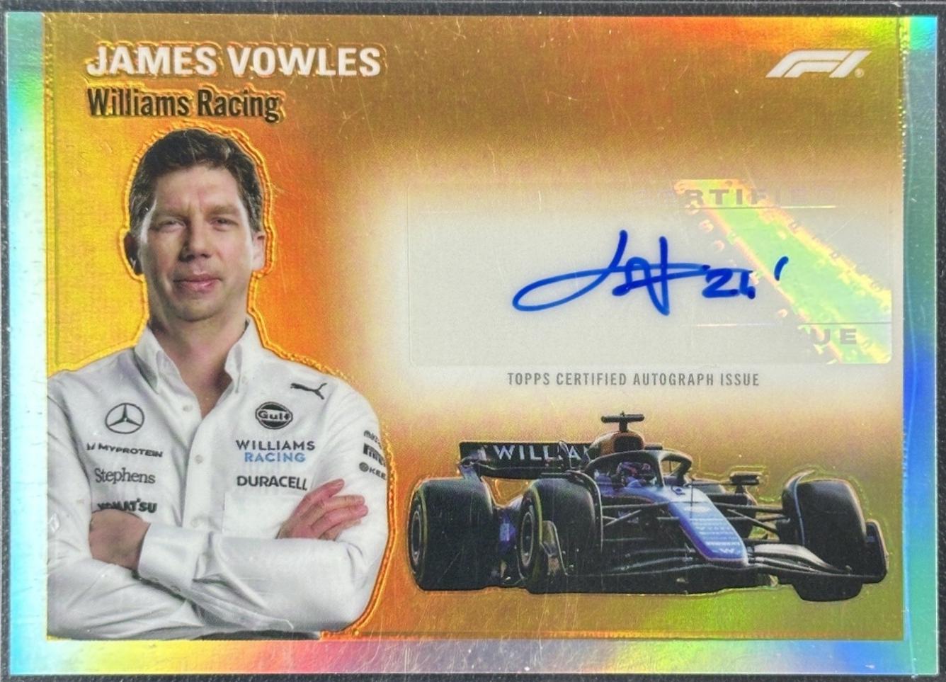 James Vowles [Orange Refractor] #1954-VOW