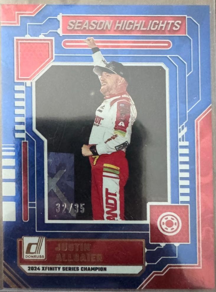 Justin Allgaier [Blue Ice] #2