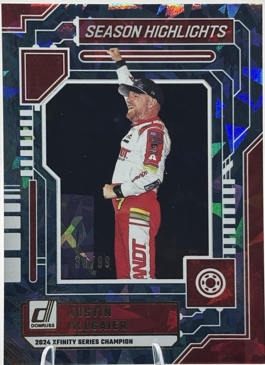 Justin Allgaier [Carolina Blue Ice] #2