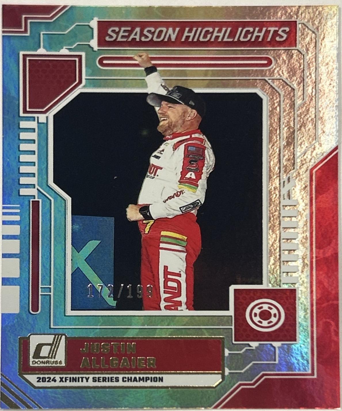 Justin Allgaier [Holo] #2