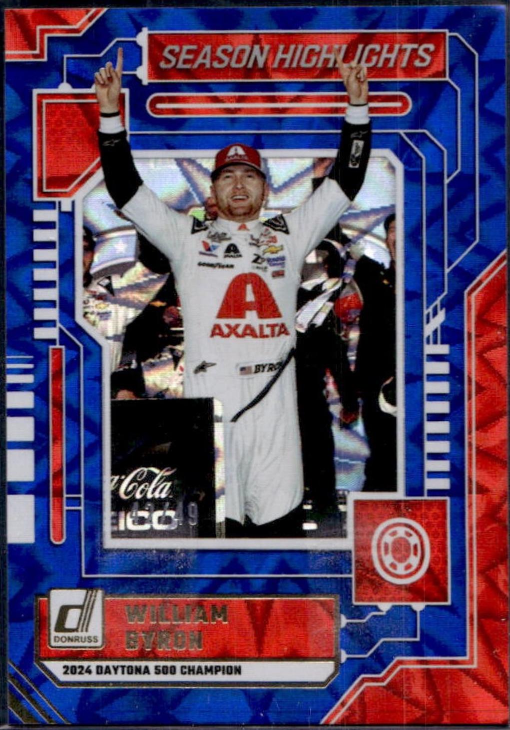 William Byron [Blue Xplosion] #8