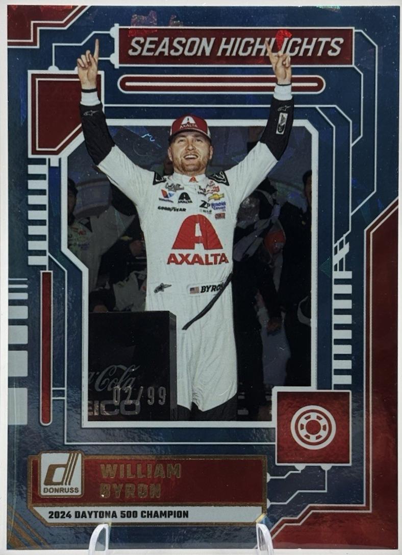 William Byron [Carolina Blue Ice] #8