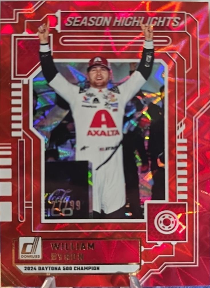 William Byron [Red Xplosion] #8