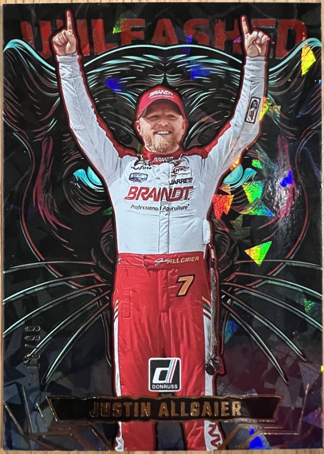 Justin Allgaier [Carolina Blue Ice] #16