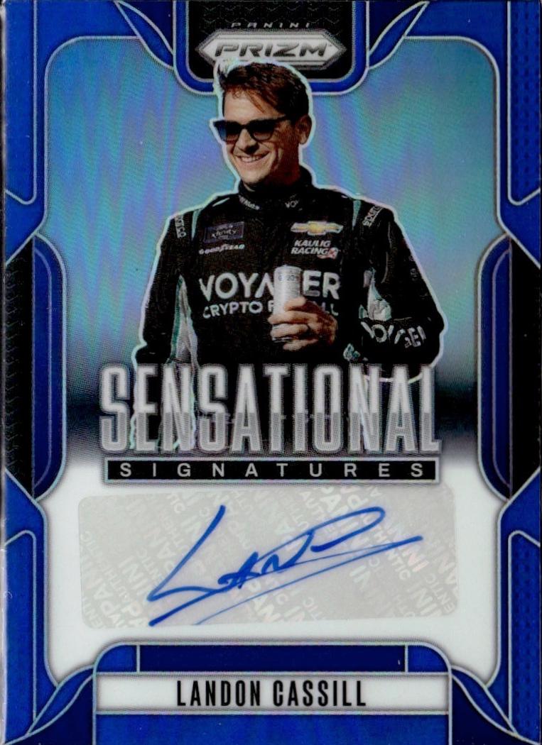 Landon Cassill [Blue] #84