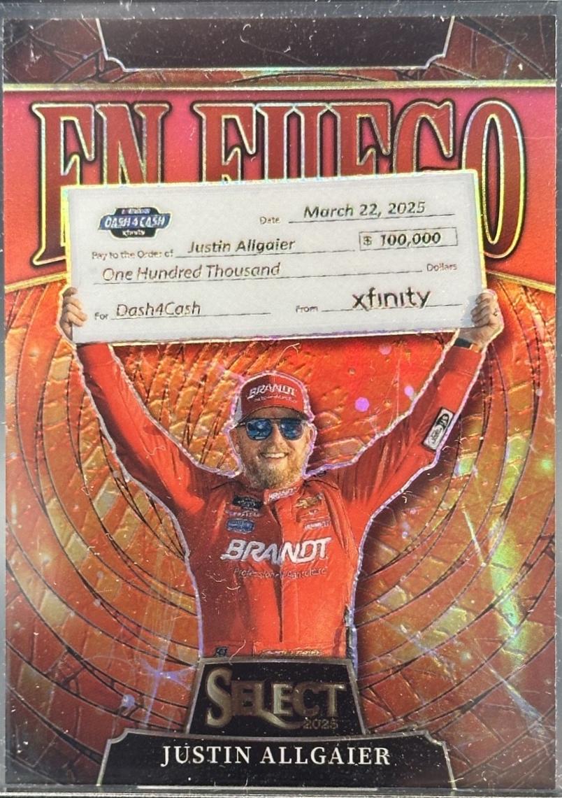 Justin Allgaier [Red Prizm] #2