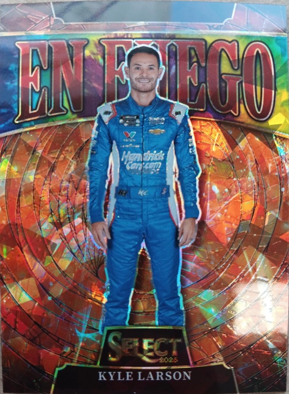 Kyle Larson [Tie-Dye Ice Prizm] #15