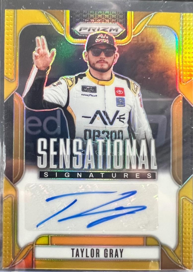 Taylor Gray [Gold Prizm] #28