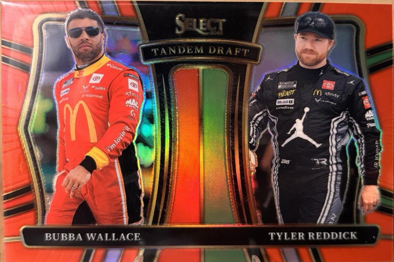 Bubba Wallace / Tyler Reddick [Red Prizm] #6