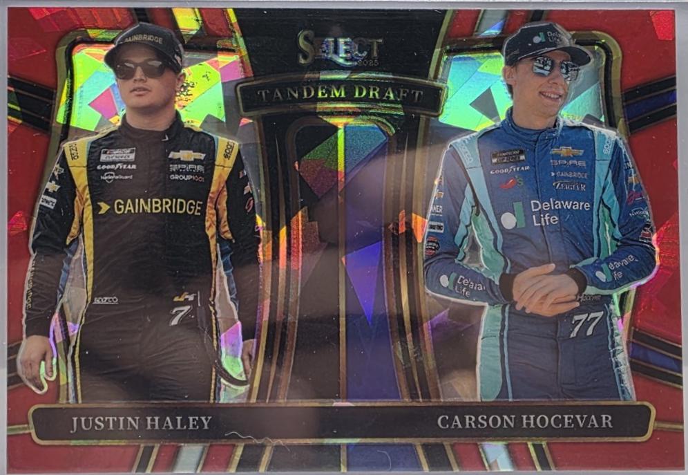 Carson Hocevar / Justin Haley [Red Ice Prizm] #9