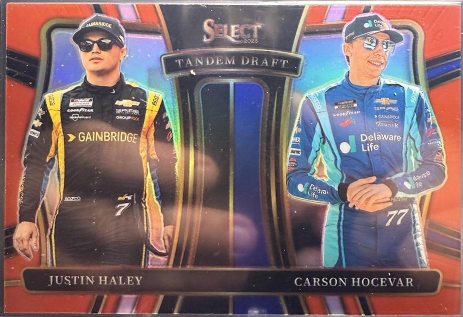 Carson Hocevar / Justin Haley [Red Prizm] #9