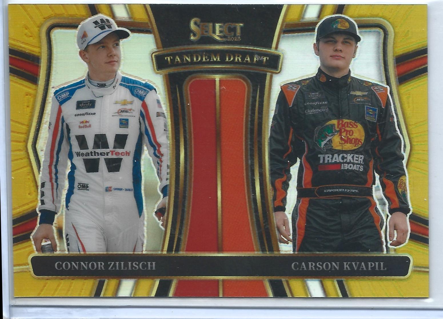 Carson Kvapil / Connor Zilisch [Gold Prizm] #1