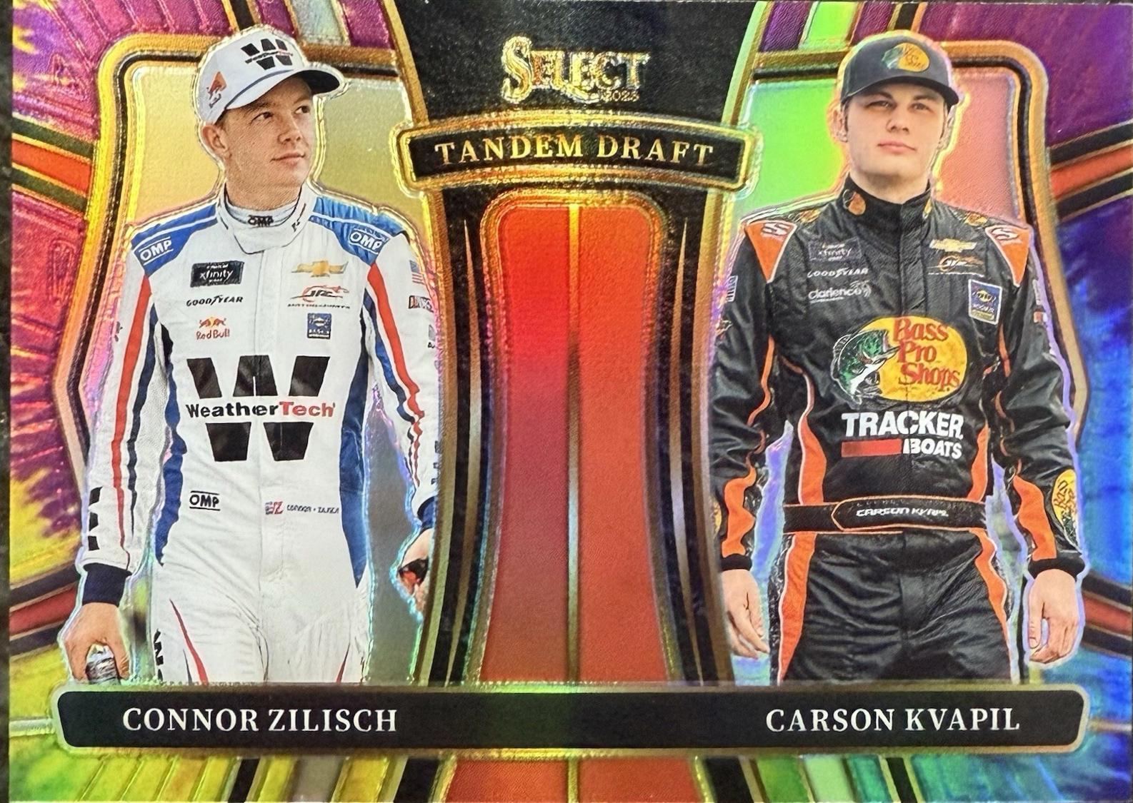 Carson Kvapil / Connor Zilisch [Tie-Dye Prizm] #1