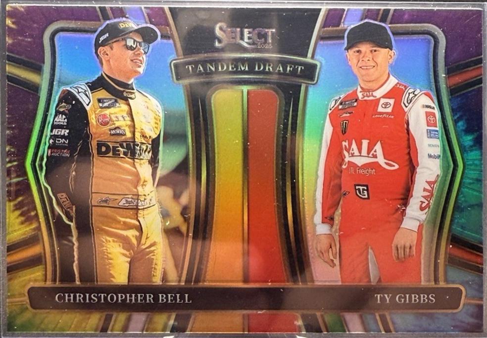 Christopher Bell / Ty Gibbs [Tie-Dye Ice Prizm] #4