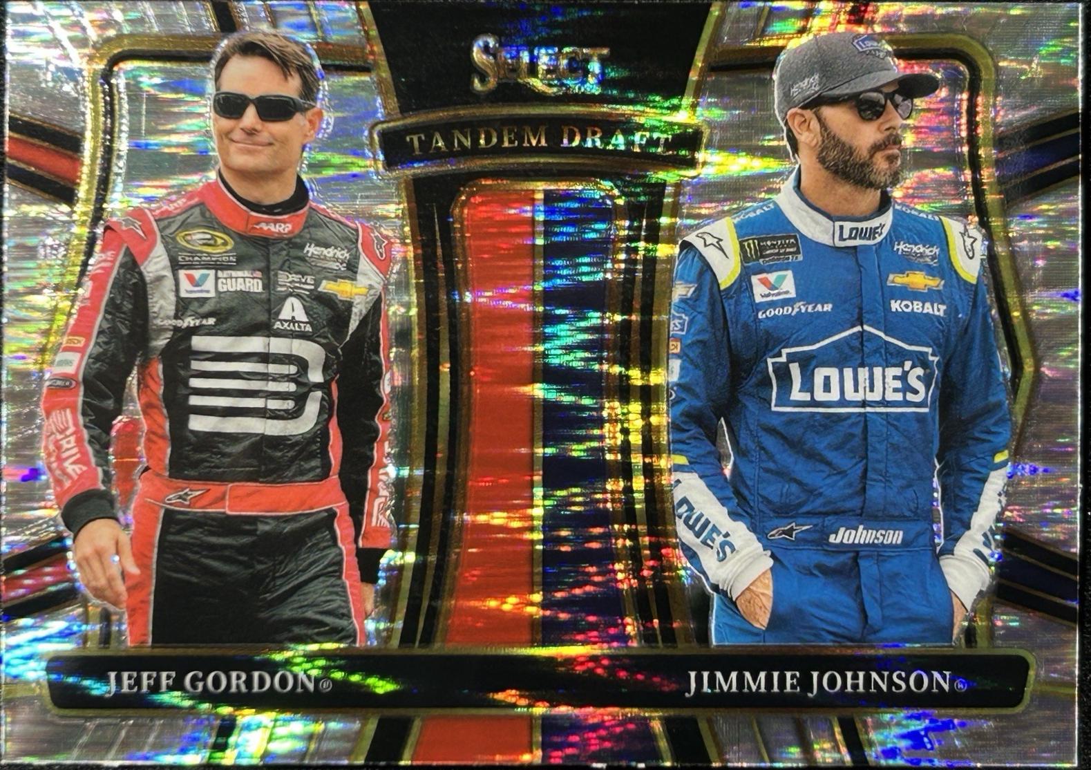 Jeff Gordon / Jimmie Johnson [Flash Prizm] #2