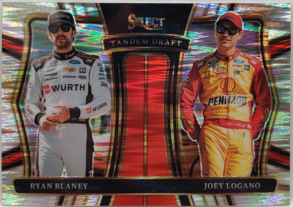 Joey Logano / Ryan Blaney [Flash Prizm] #5
