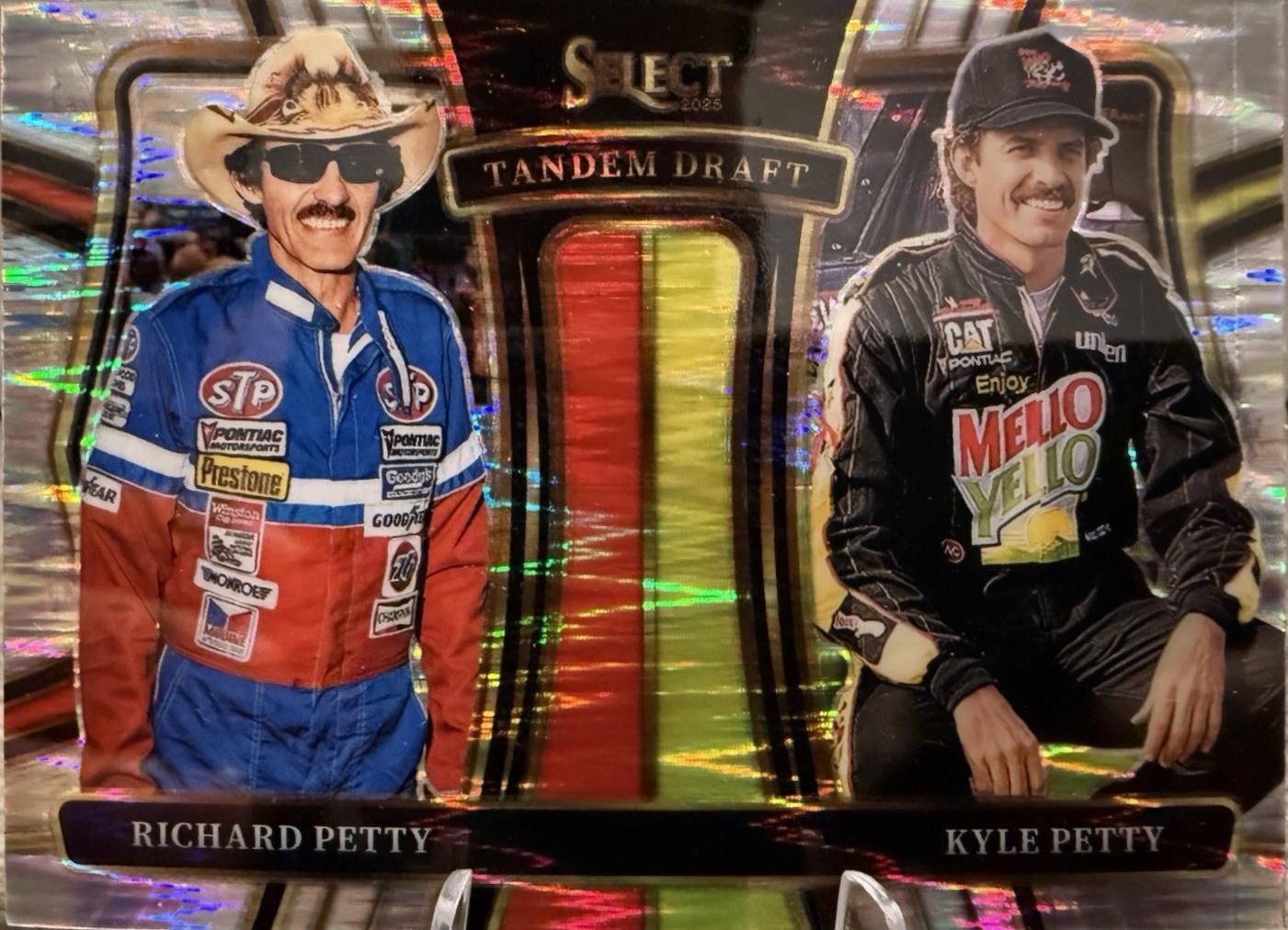 Kyle Petty / Richard Petty [Flash Prizm] #10