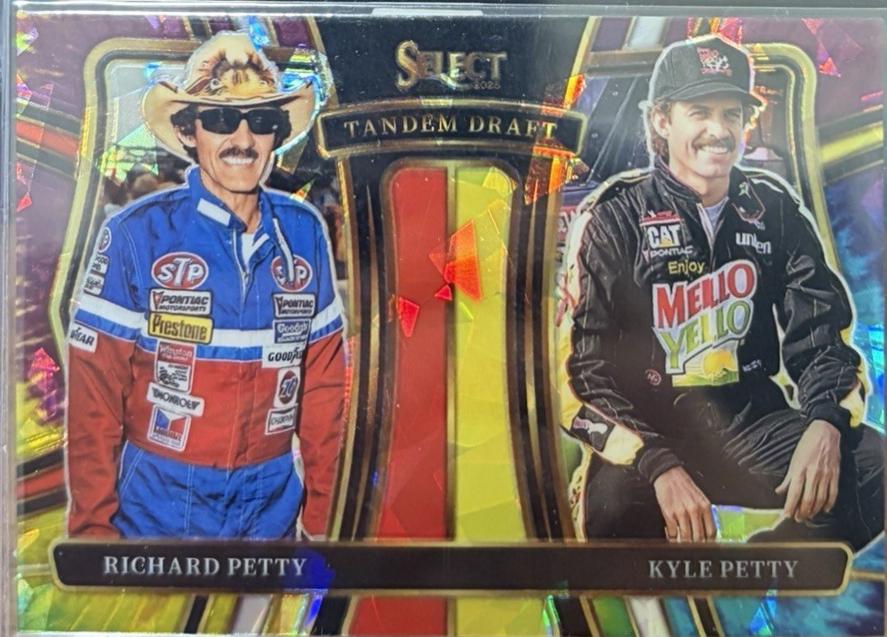 Kyle Petty / Richard Petty [Tie-Dye Ice Prizm] #10