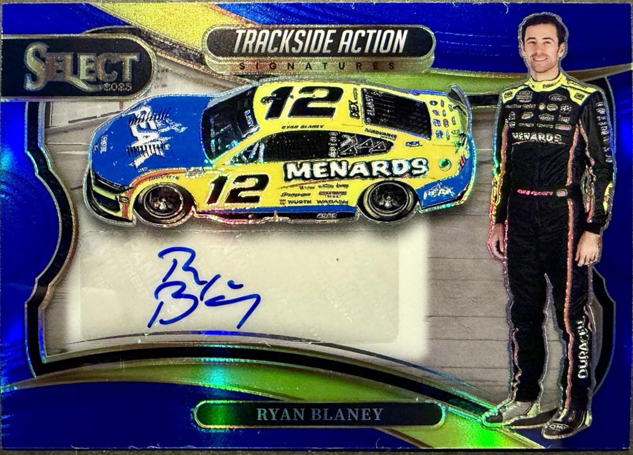 Ryan Blaney [Blue Prizm] #3