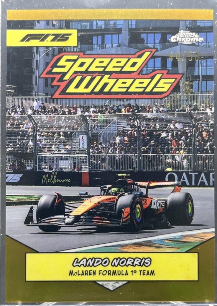 Lando Norris [Gold Refractor] #75-MCL