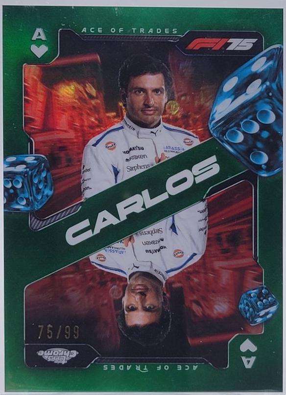 Carlos Sainz [Green Refractor] #SCA-7
