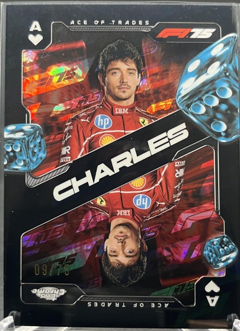 Charles Leclerc [75th Anniversary Refractor] #SCA-2