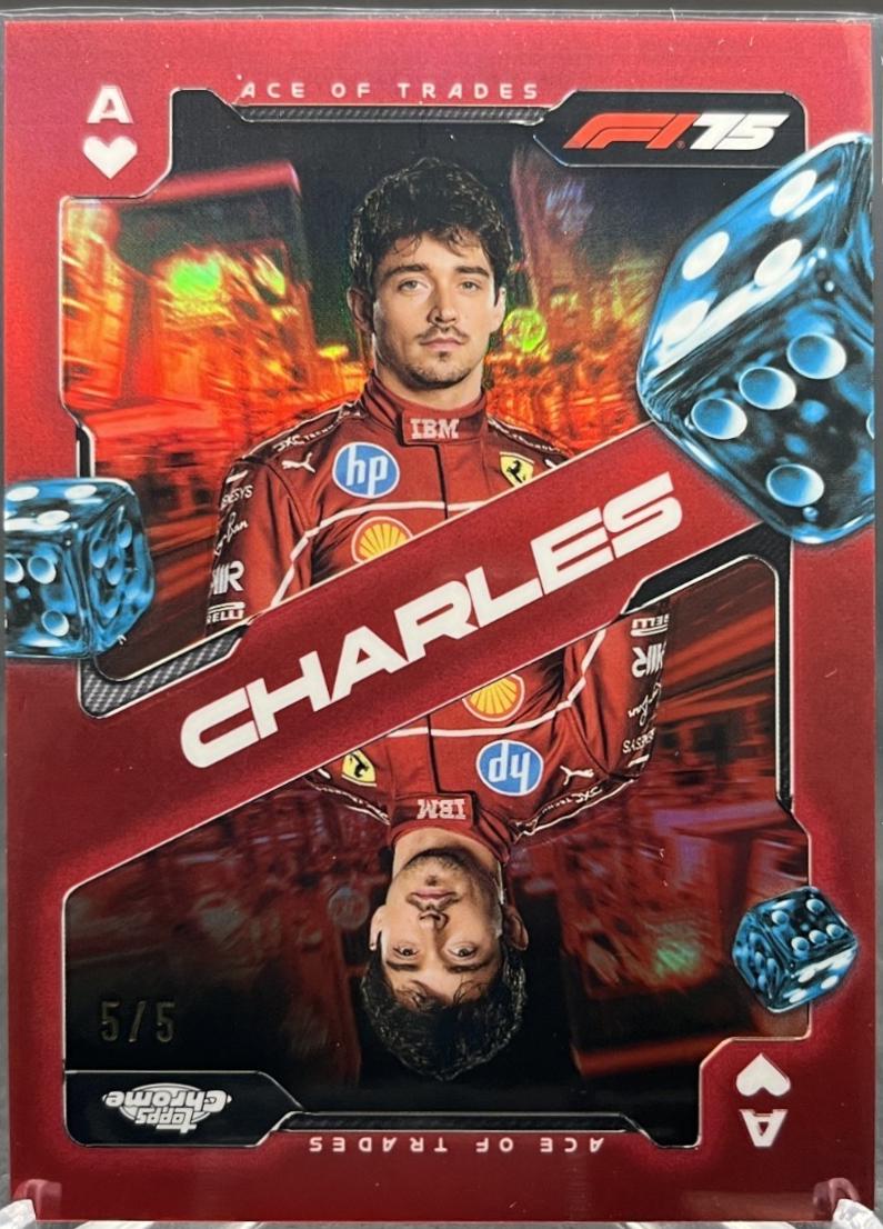 Charles Leclerc [Red Refractor] #SCA-2