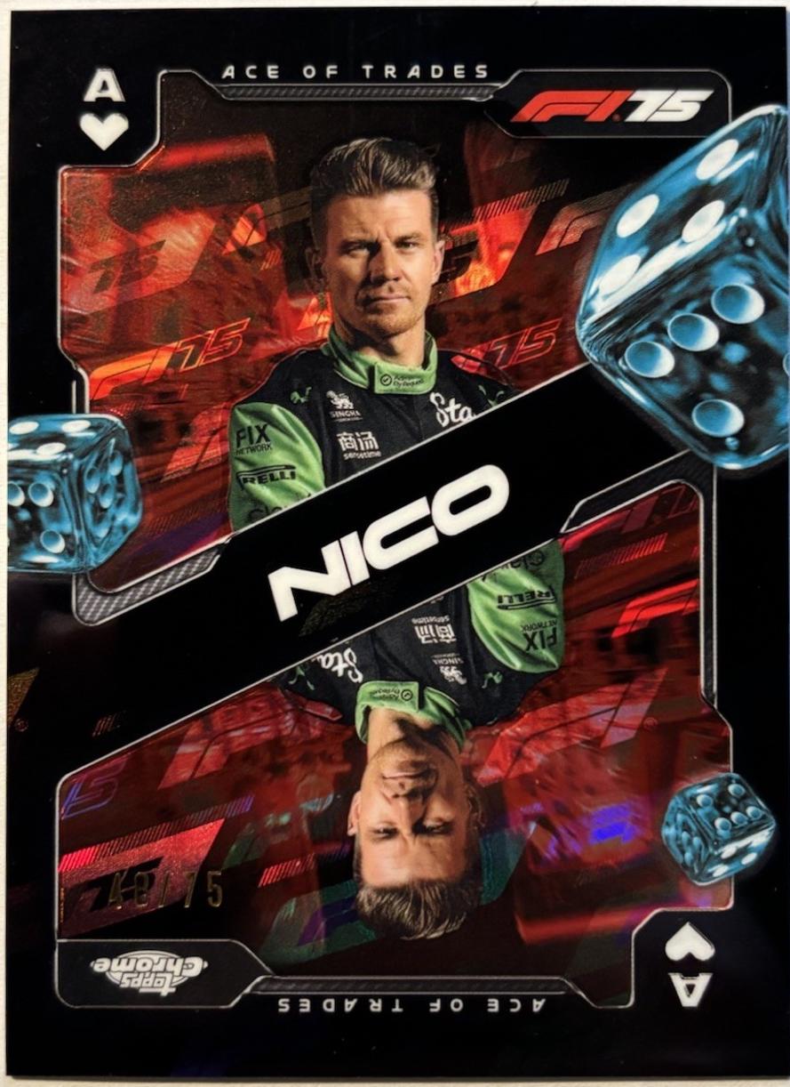 Nico Hulkenberg [75th Anniversary Refractor] #SCA-10
